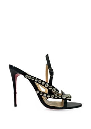 Christian Louboutin Pre-Owned Galeria studded sandal heels - Black