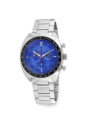 Gucci Interlocking 41mm chronograph watch - Blue