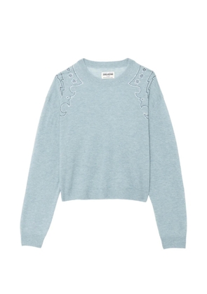 Zadig&Voltaire Swapy jumper 100% cashmere - Blue