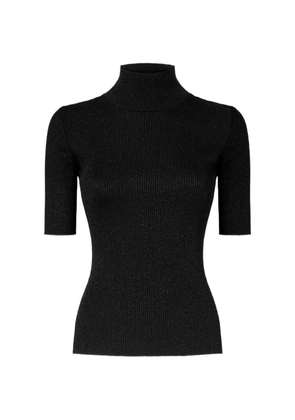 Missoni ribbed-knit high-neck sweater - Black