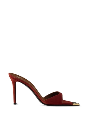 Giuseppe Zanotti Intriigo Jewelry mules 90 - Red