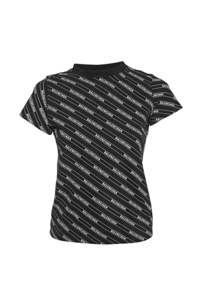 Balenciaga Pre-Owned logo-print T-shirt - Black