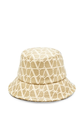 Valentino Garavani Pre-Owned Toile Iconographe bucket hat - Neutrals
