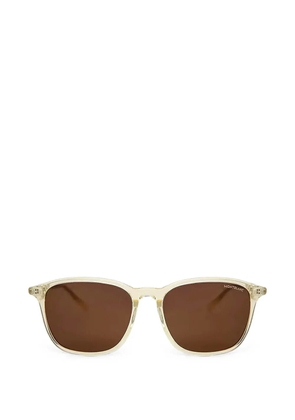 Montblanc square-frame sunglasses - Yellow