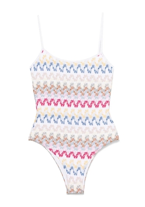 Missoni open-knit swimsuit - White