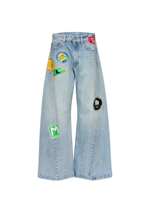 MM6 Maison Margiela wide-leg jeans - Blue