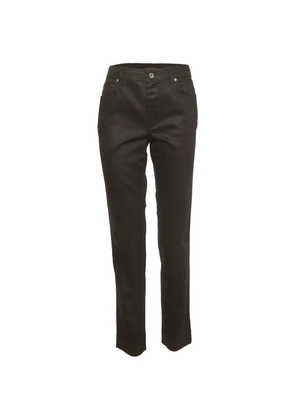 Louis Vuitton Pre-Owned belt-loop skinny jeans - Black
