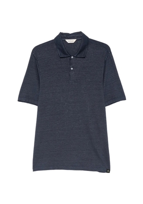 Gran Sasso short-sleeve polo shirt - Blue