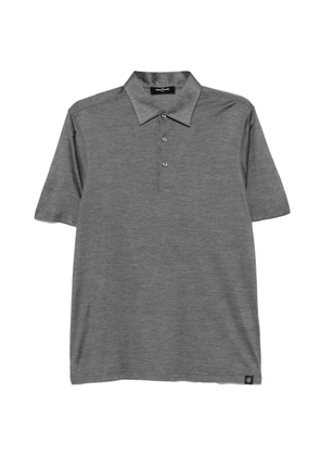 Gran Sasso short-sleeve polo shirt - Grey