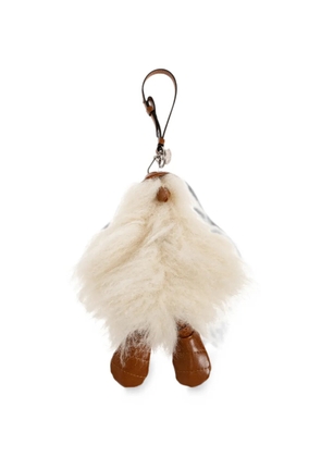 Moncler MonDuck keychain - White