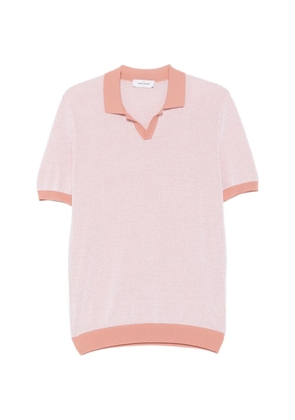 Gran Sasso fine-knit short-sleeve T-shirt - Pink