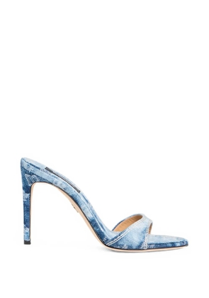 DSQUARED2 D2 Monogram heeled mules - Blue
