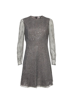 Red Valentino Vintage dot-pattern tulle mini dress - Grey