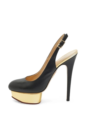Charlotte Olympia Dolly platform pumps - Black