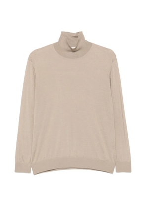 The Row Orly high-neck sweater - Neutrals