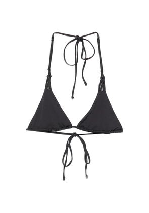 Frankies Bikinis x Jennie Encore triangle bikini top - Black