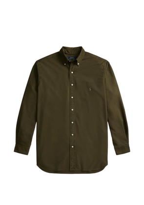 Polo Ralph Lauren garment-dyed oxford shirt - Green