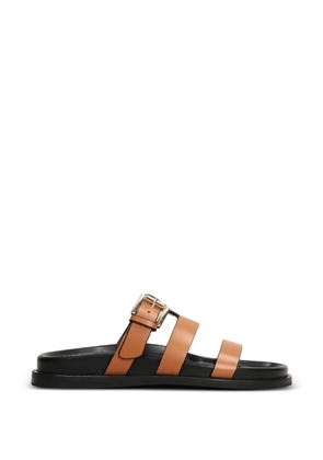 Bibi Lou Lisy buckle-fastening caged sandals - Neutrals