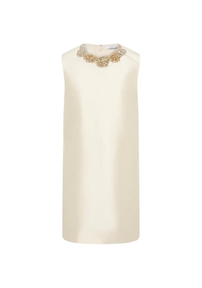 Rachel Gilbert Ludovica embellished mini dress - Neutrals