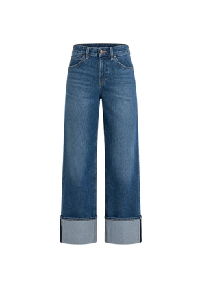 LEE Rider Loose turn-up jeans - Blue