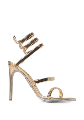 René Caovilla Juniper heeled sandals - Gold