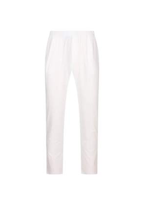Kiton elasticated-waistband pajamas trousers - White