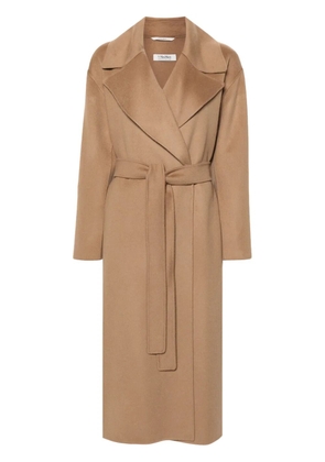 'S Max Mara Olanda wool belted coat - Brown