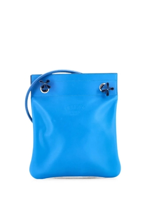 Hermès Pre-Owned Aline Bag Milo Lambskin and Swift Mini crossbody bag - Blue