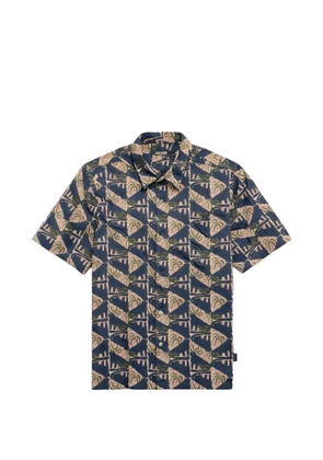 Patagonia patterned short-sleeve shirt - Blue