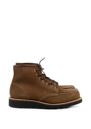 Red Wing Shoes Moc Toe ankle boots - Brown