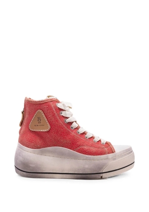 R13 Kurt high-top sneakers - Red