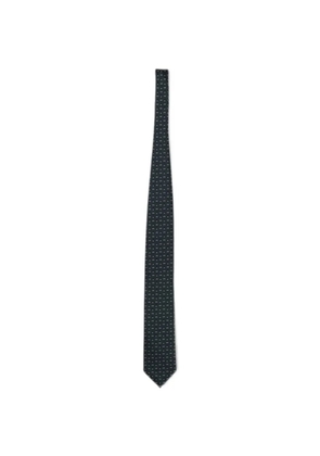 Zegna jacquard silk tie - Green