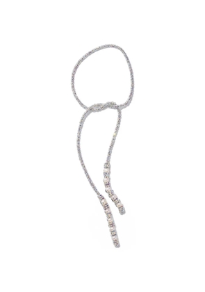 Pearl Octopuss. Y Coco crystal-embellished necklace - Silver