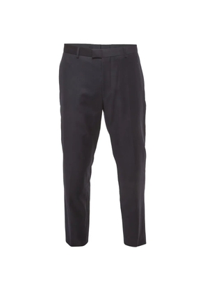 BOSS regular-fit wool trousers - Blue