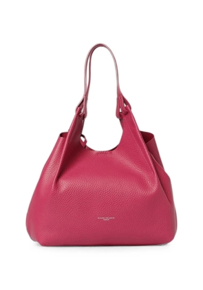 GIANNI CHIARINI large Dua grained leather tote bag - Pink