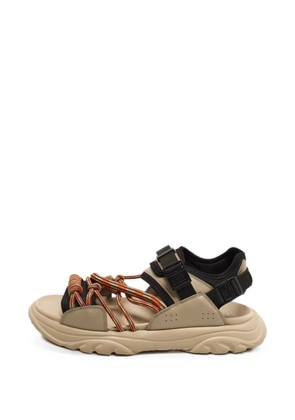 Christian Dior Pre-Owned H-Town rope leather sandals - Neutrals