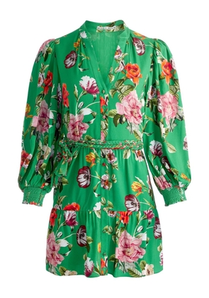 alice + olivia Antonette mini dress - Green