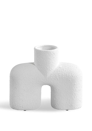 101 Copenhagen medium Cobra Uno vase (25cm x 10cm) - White