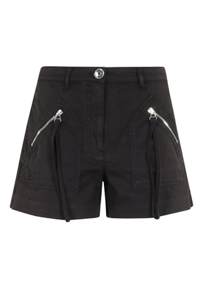 PINKO zip-details shorts - Black