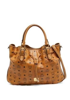 MCM Pre-Owned Visetos drawstring tote bag - Brown