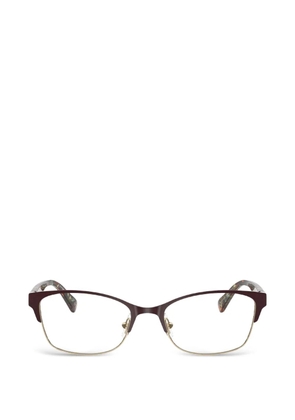 Coach tortoiseshell-effect cat-eye glasses - Brown