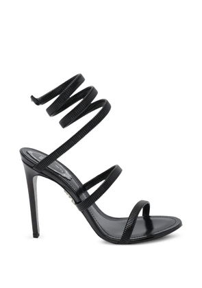 René Caovilla Juniper wrap-around sandals - Black