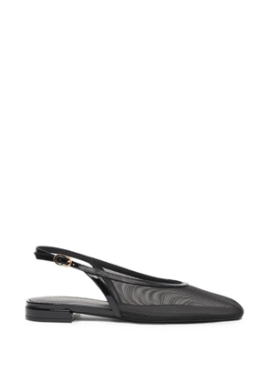 Stuart Weitzman mesh slingback pumps - Black
