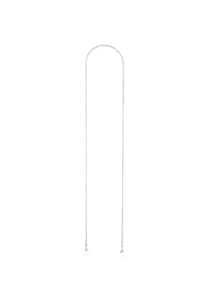 Judith Leiber cable-link bag strap - Silver