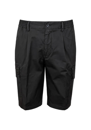 DEVORE pleated cargo shorts - Black