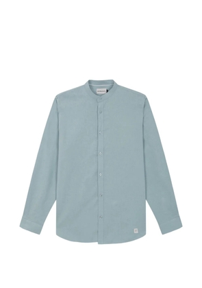 NOWADAYS grandad-collar shirt - Green