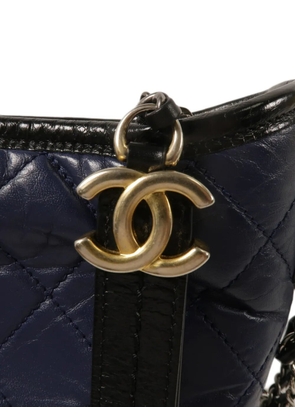 CHANEL Pre-Owned small Gabrielle CC chain-strap shoulder bag - Blue