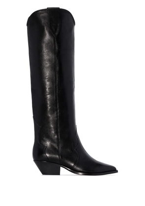 ISABEL MARANT Denvee 40mm cowboy boots - Black