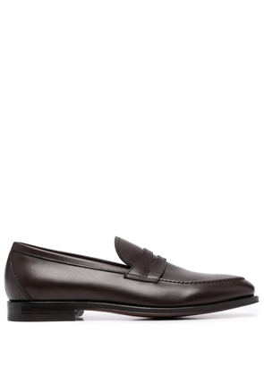 Scarosso Stefano leather loafers - Brown
