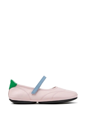 Camper Twins Right Nina touch-strap ballet flats - Pink